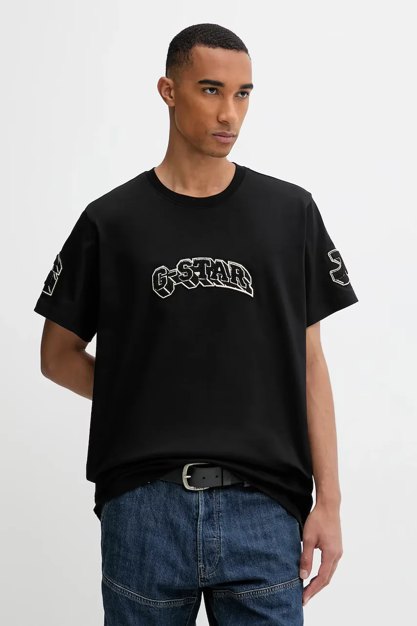 G-STAR Памучна тениска Patches loose