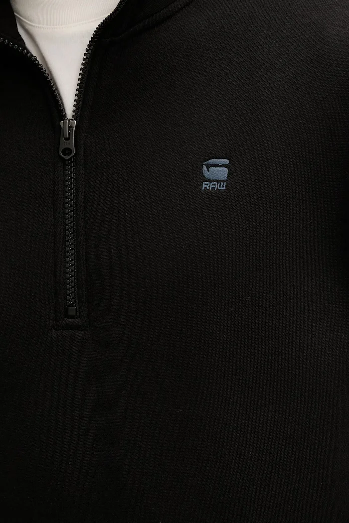 G-STAR суичър мъжки с памук Premium core черен D26459-C235