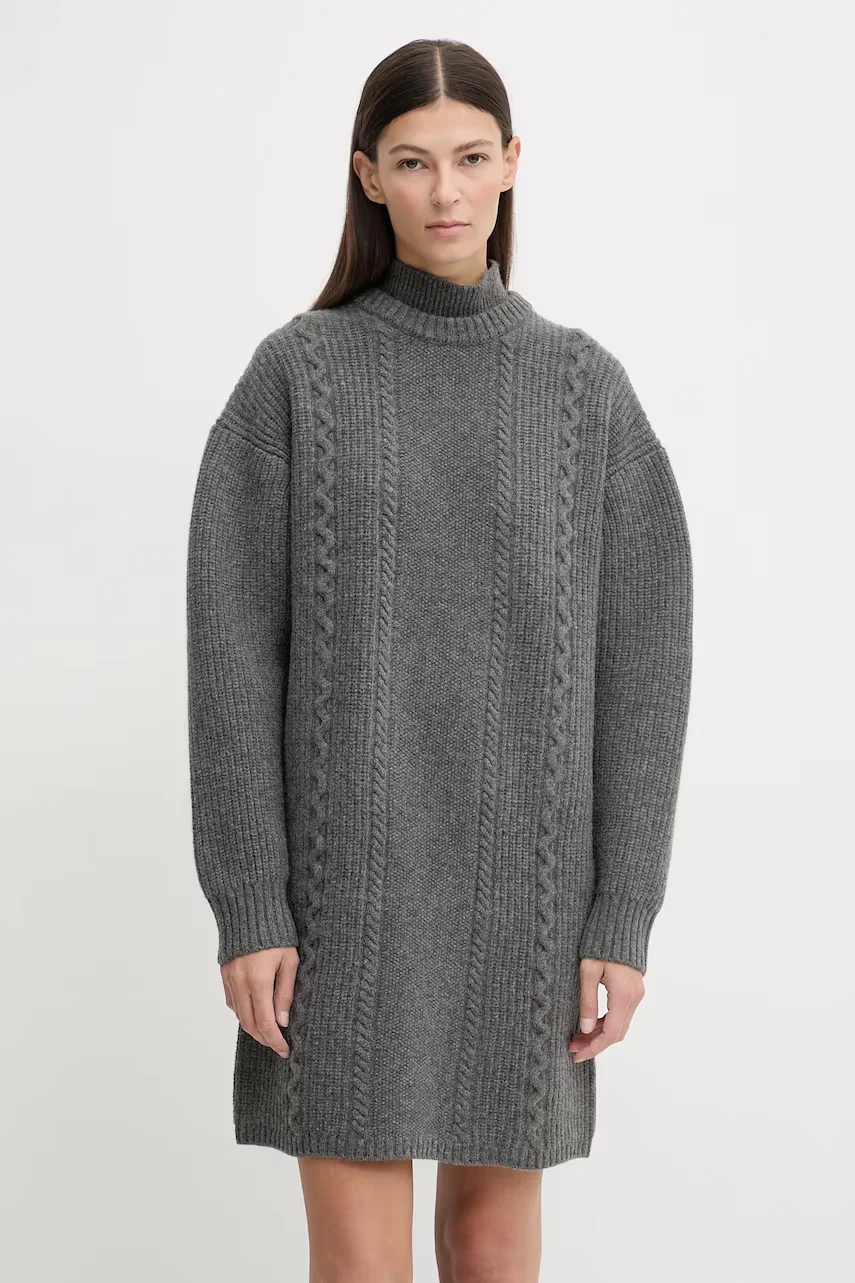 G-STAR Вълнена рокля Cable loose knit