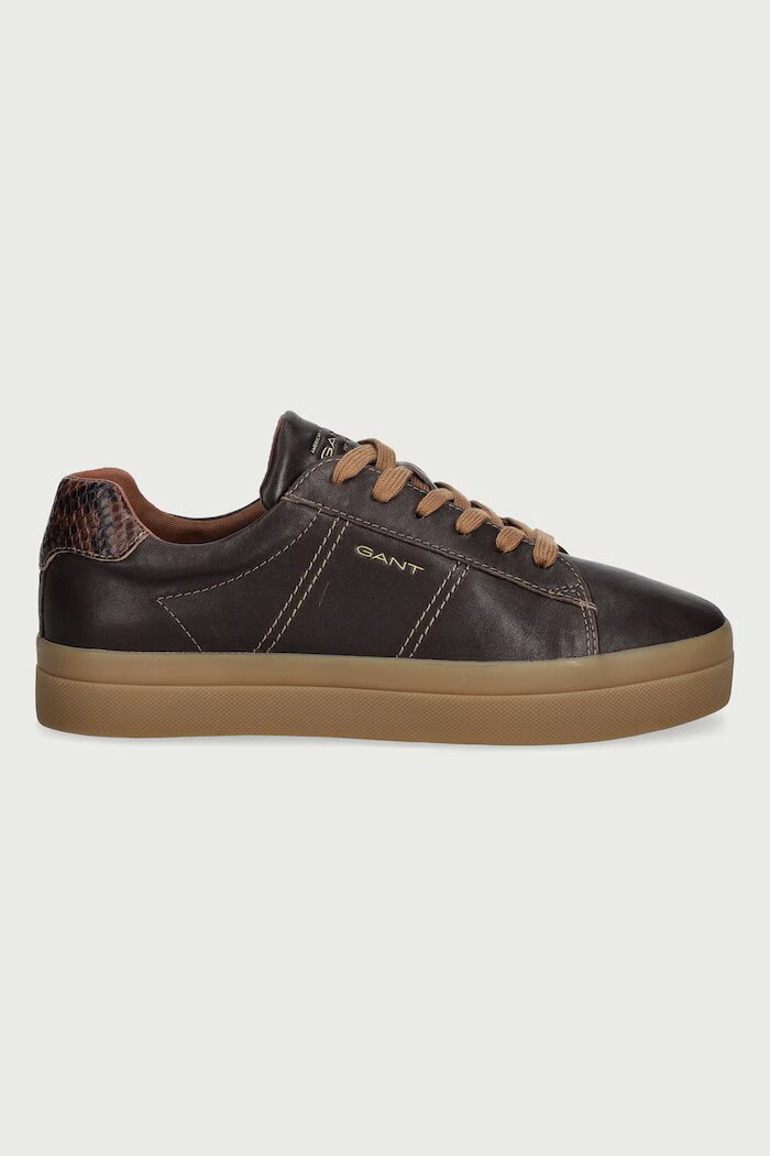 Gant Avona маратонки дамски от кожа кафяви 33531330