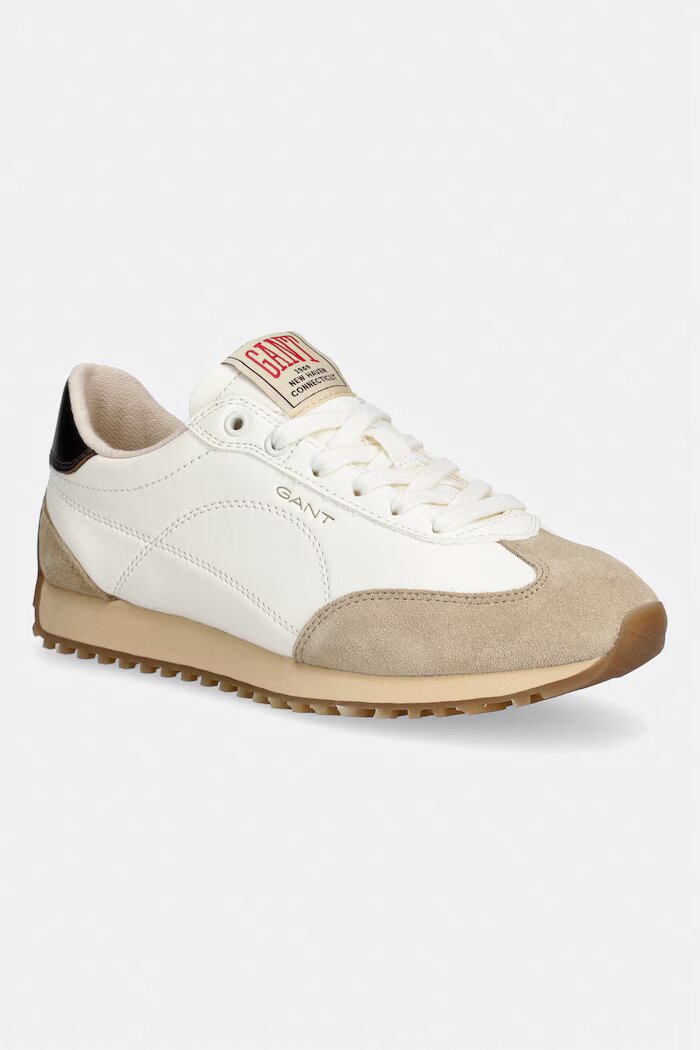 Gant Beja маратонки дамски от кожа бежови 32533177