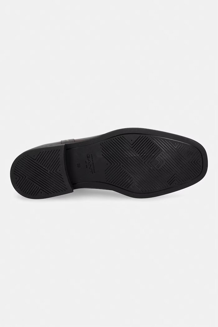 Gant боти челси дамски от кожа Fayy кафяви 33551427