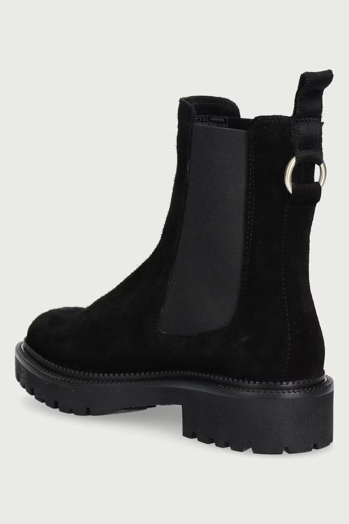Gant боти челси дамски от велур Kelliin черни 33553439