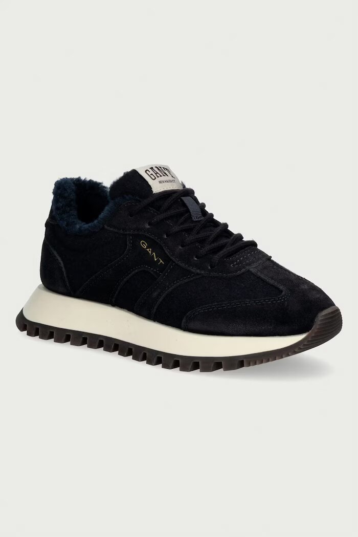 Gant Caffay маратонки дамски от велур тъмносини 33538340