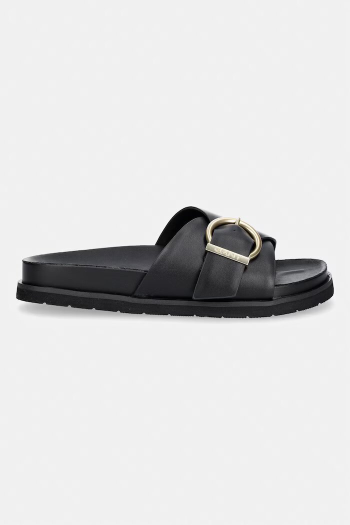 Gant чехли дамски от кожа Mardale черни 32501254