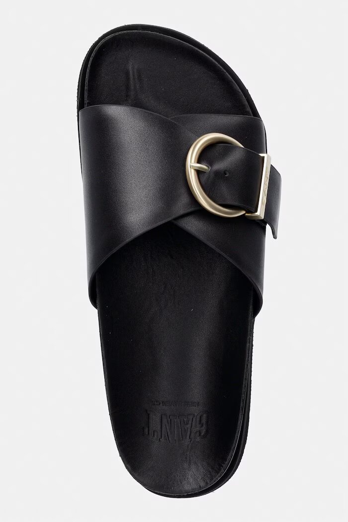 Gant чехли дамски от кожа Mardale черни 32501254