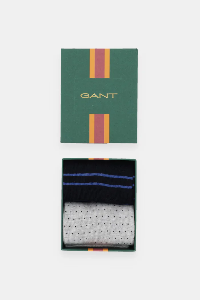 Gant Чорапи (2 чифта) в тъмносиньо 9960358