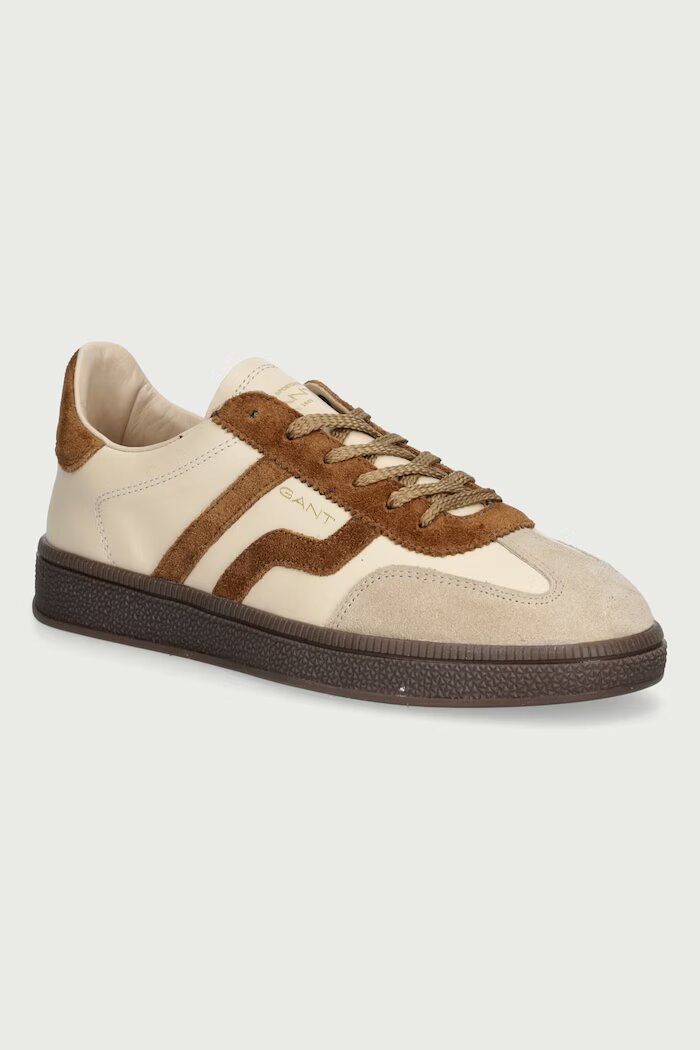 Gant Cuzima маратонки дамски от кожа бежови 33531437
