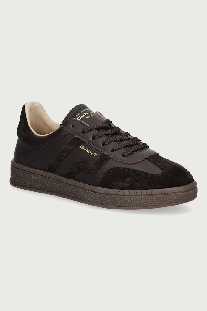 Gant Cuzima маратонки дамски от кожа кафяви 33531343