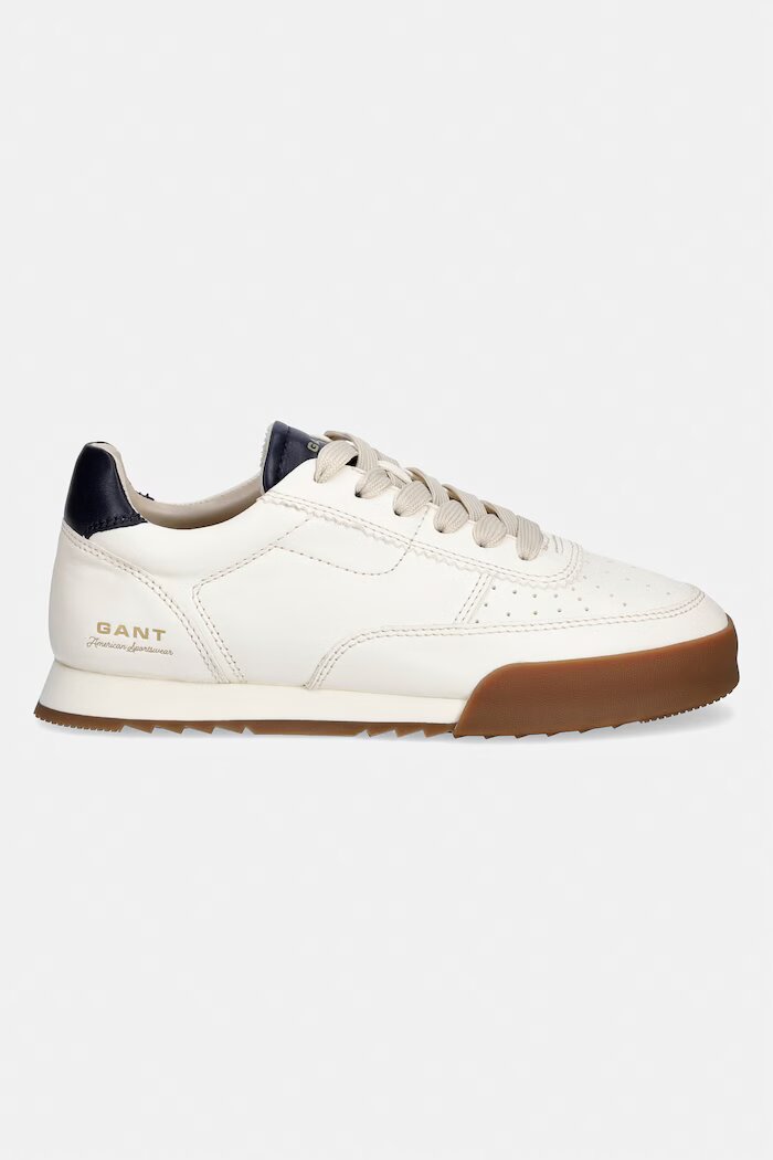Gant Кожени маратонки Baylle мъжки в бежово 32631174