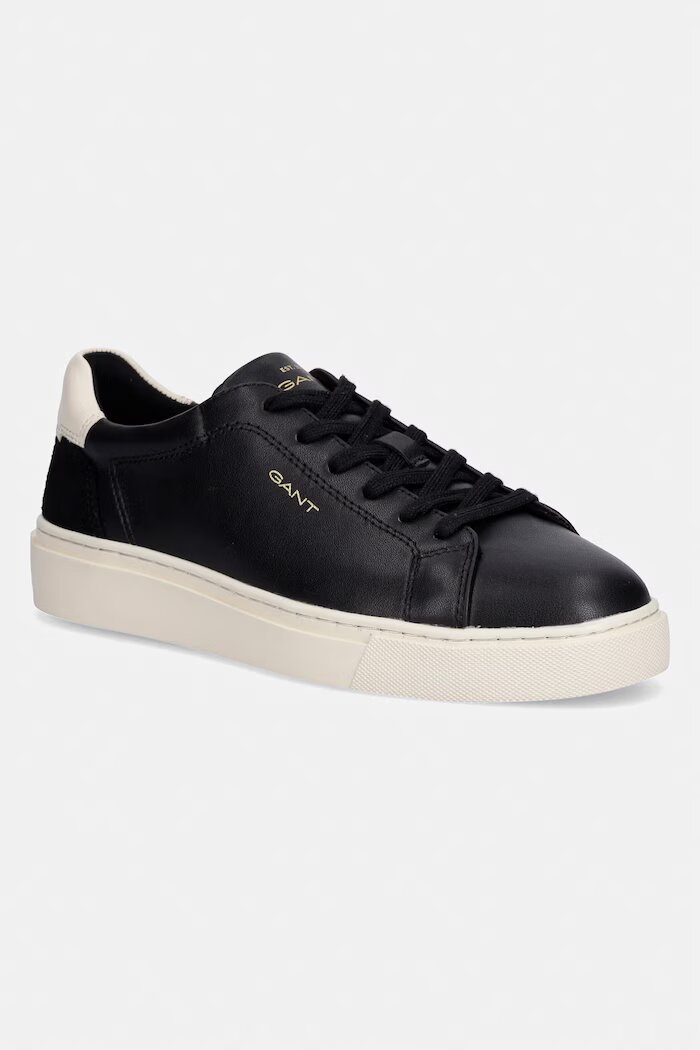 Gant Кожени маратонки Julice в черно 32531217
