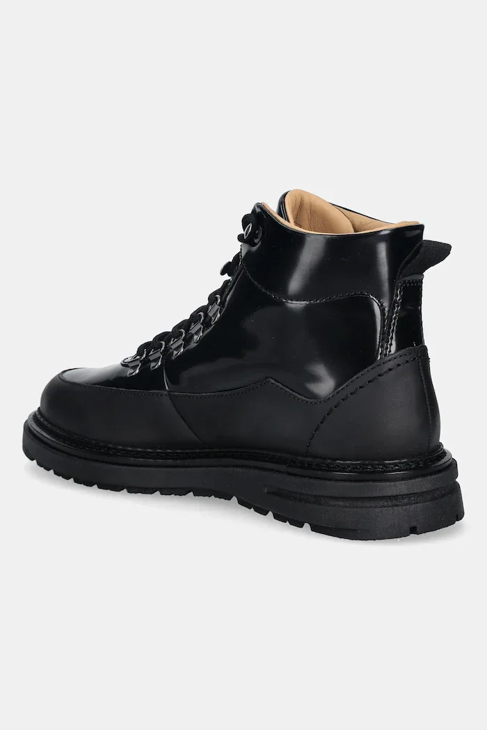 Gant Кожени обувки Hillprep мъжки в черно 31641120