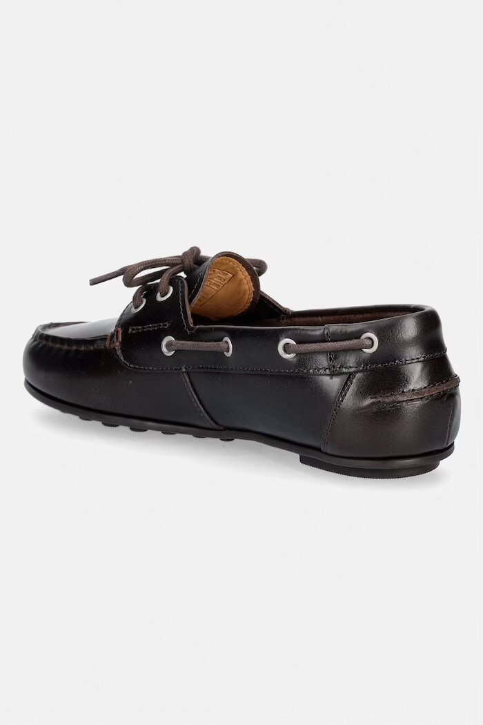 Gant мокасини дамски от кожа Seabaya кафяви 32571258