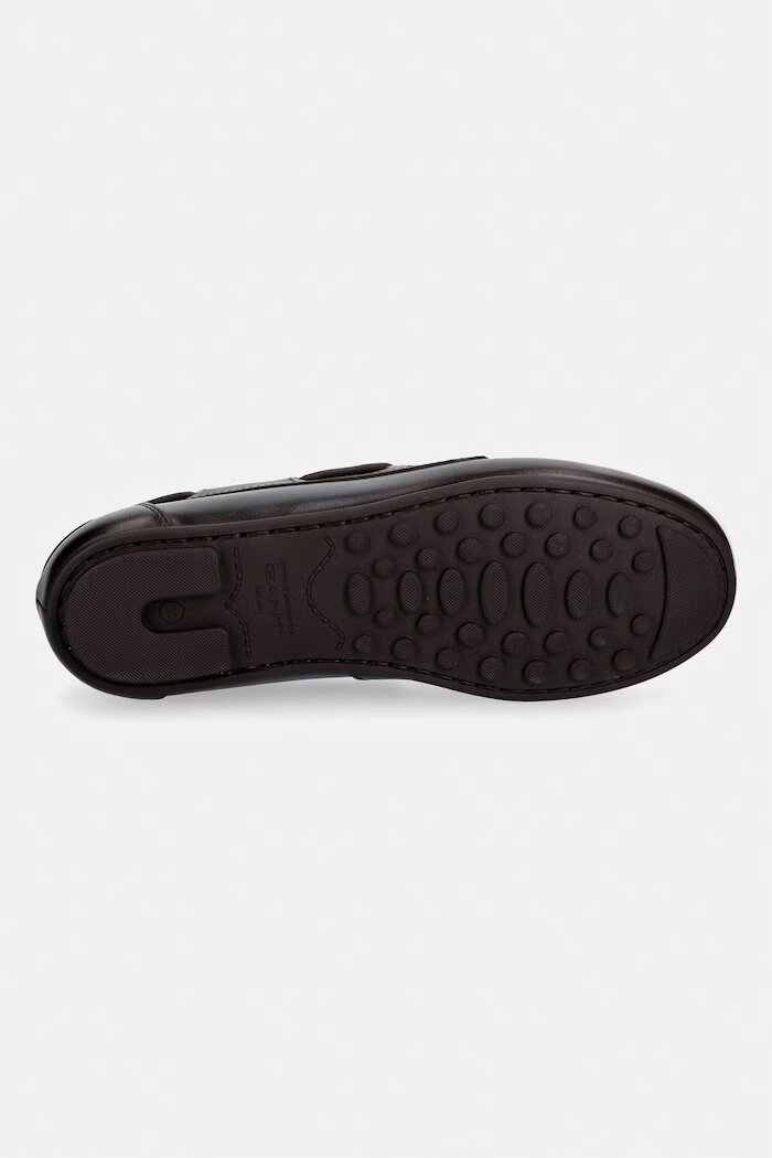 Gant мокасини дамски от кожа Seabaya кафяви 32571258