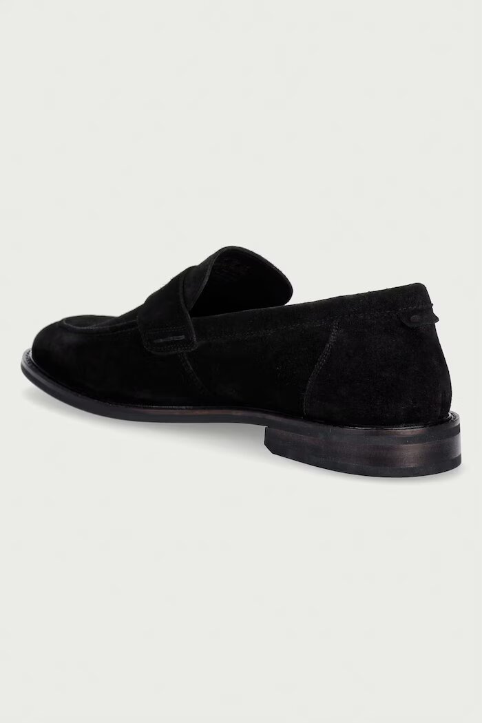 Gant мокасини мъжки от велур Lozham черни 33673384