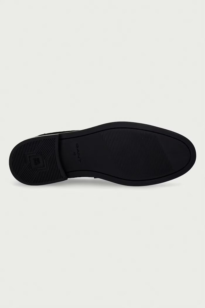 Gant мокасини мъжки от велур Lozham черни 33673384