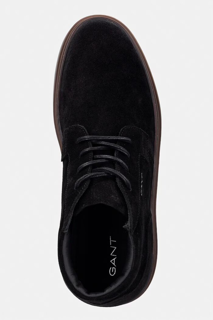 Gant обувки мъжки от велур Kinzoon черни 33643383