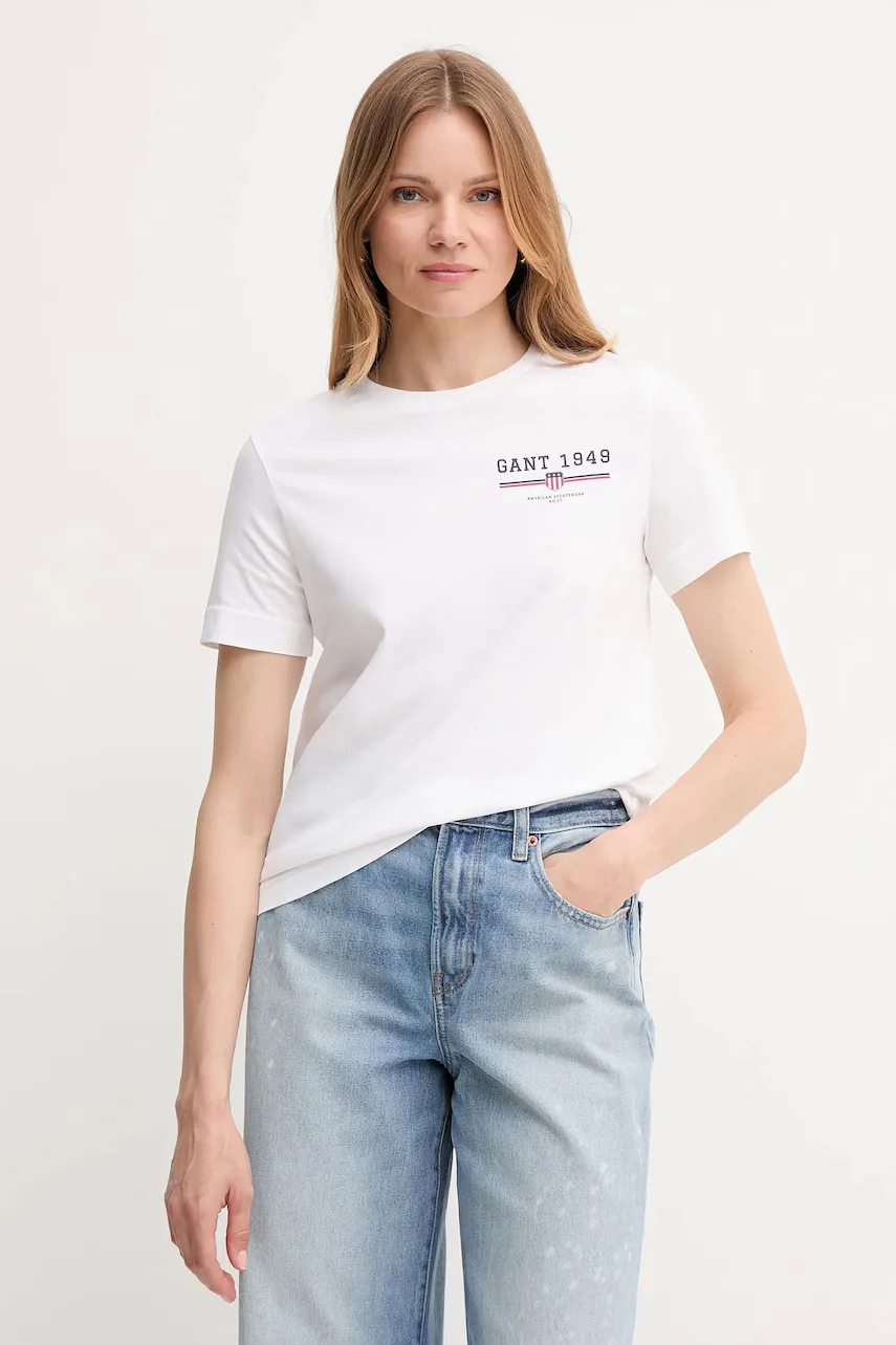 Gant Памучна тениска