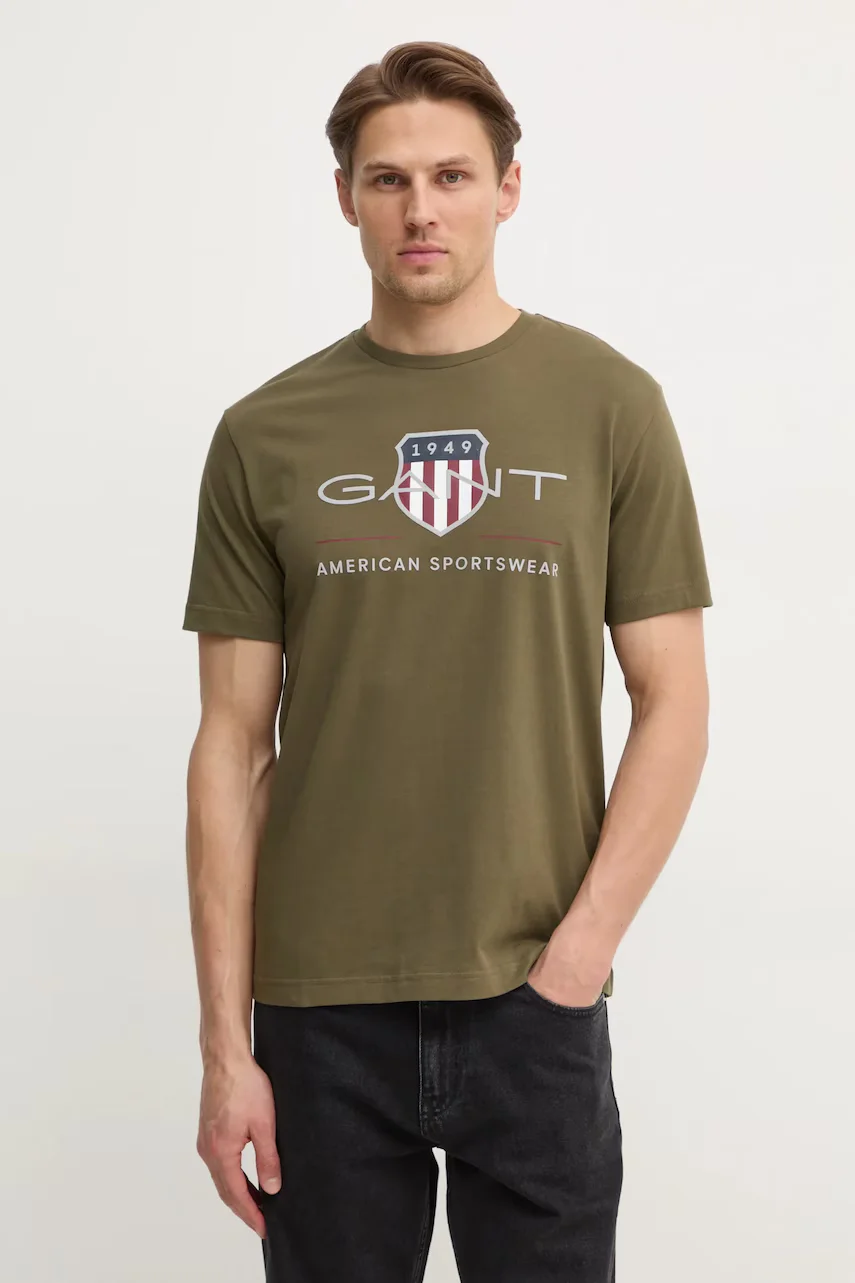 Gant Памучна тениска