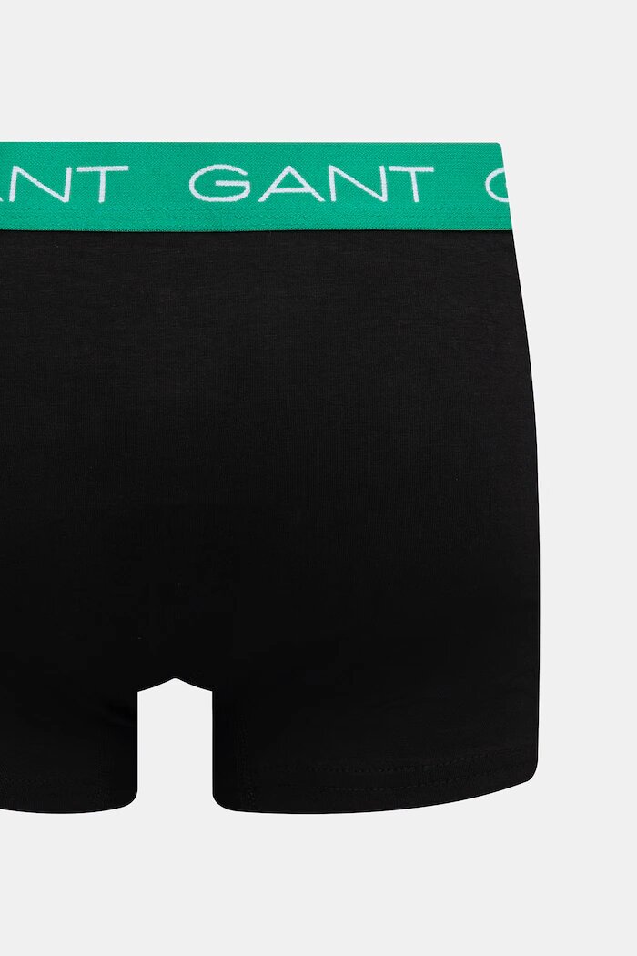 Gant прилепнали боксерки мъжки от памук с еластан 3 броя черни 902613003