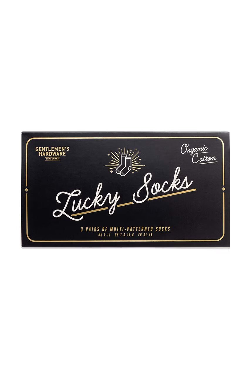 Gentlemen's Hardware Чорапи Lucky Socks (3 чифта)