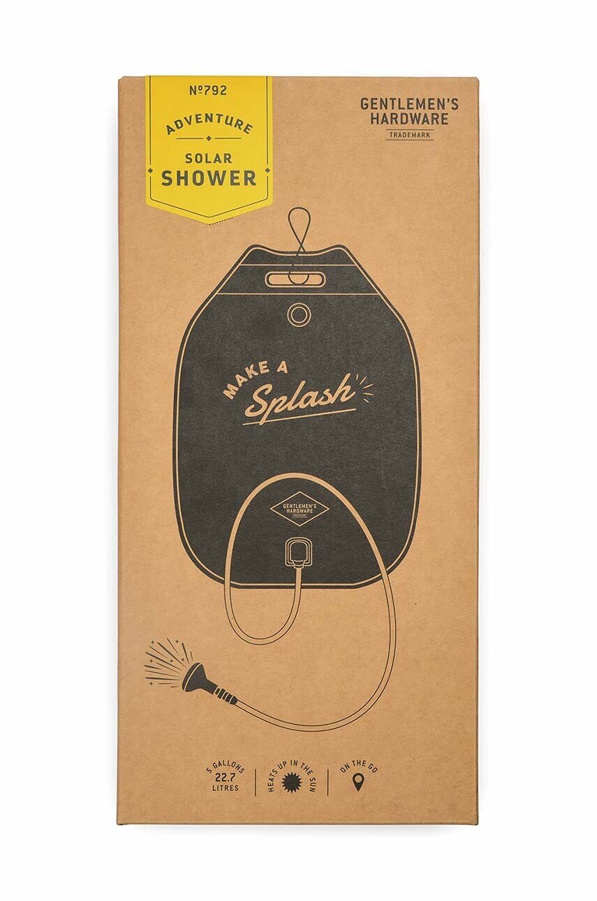 Gentlemen's Hardware Душ за къмпинг Portable Solar Shower