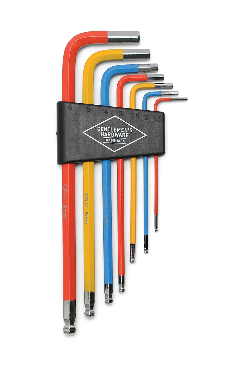 Gentlemen's Hardware Комплект шестограми Hex Key Set (7 броя)