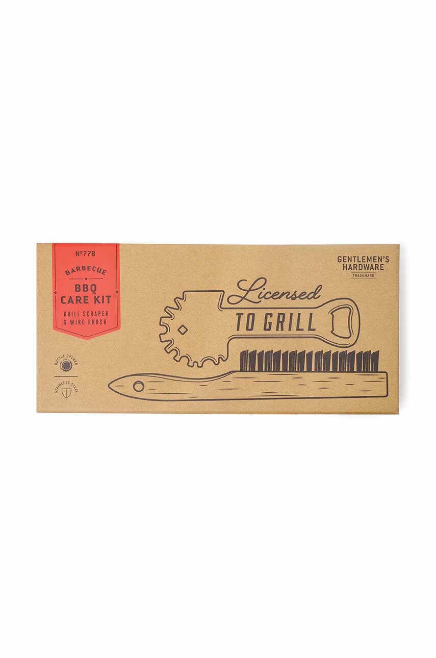 Gentlemen's Hardware Комплект за грижа за грил BBQ Care Kit (2 броя)
