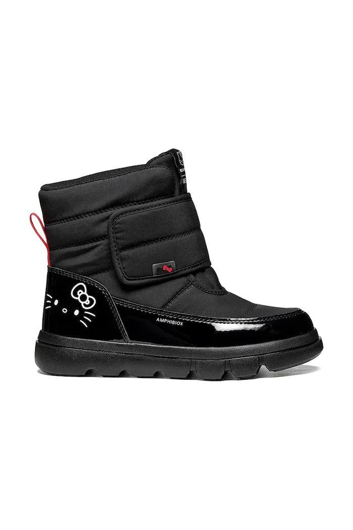 Geox апрески за деца WILLABOOM Hello Kitty черни J66HWE.0HHFU