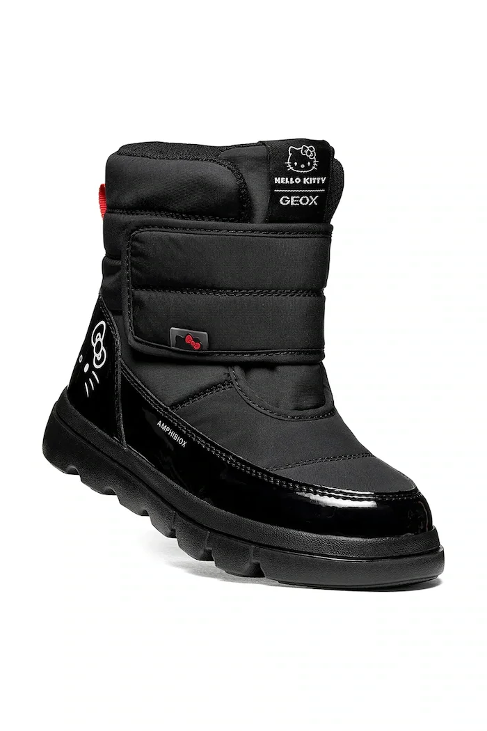 Geox апрески за деца WILLABOOM Hello Kitty черни J66HWE.0HHFU