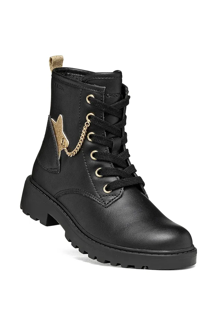 Geox боти за деца CASEY черни J6620G.000BC