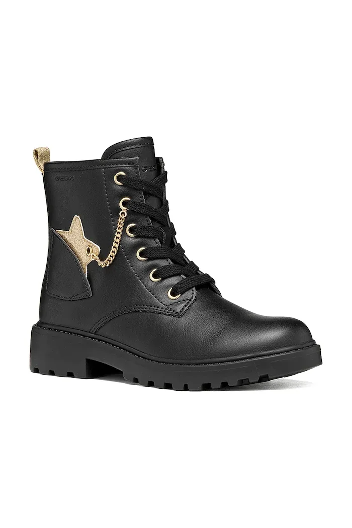 Geox боти за деца CASEY черни J6620G.000BC