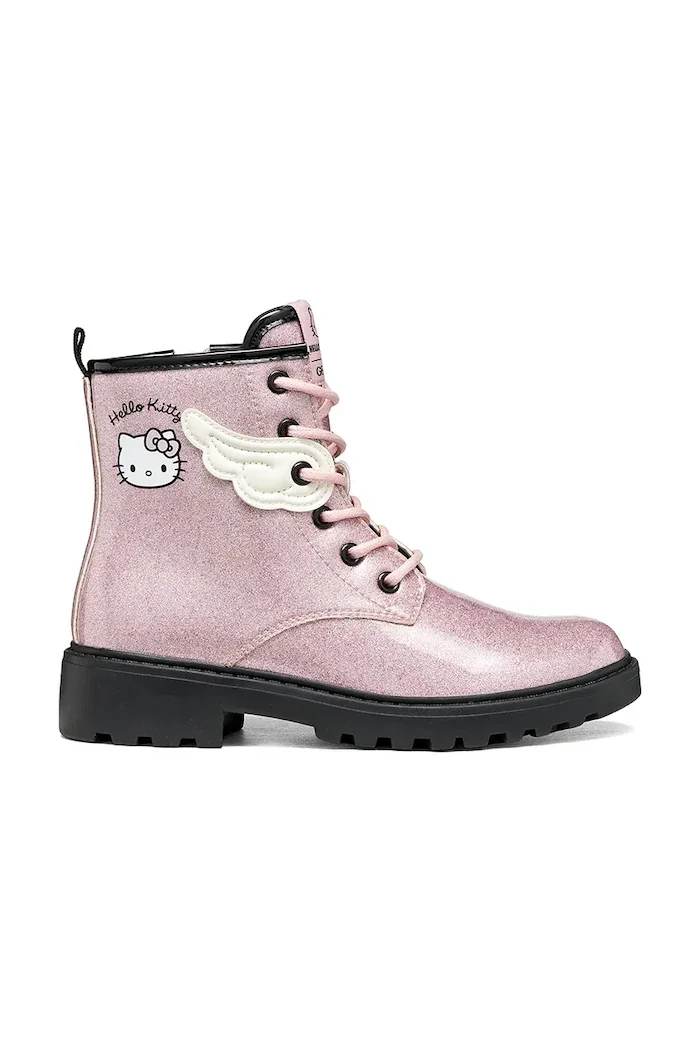 Geox боти за деца CASEY Hello Kitty розови J6620E.000KC