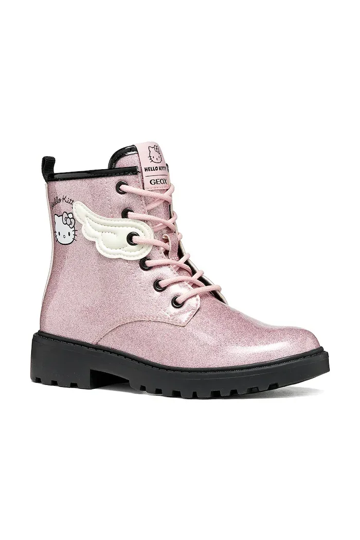 Geox боти за деца CASEY Hello Kitty розови J6620E.000KC