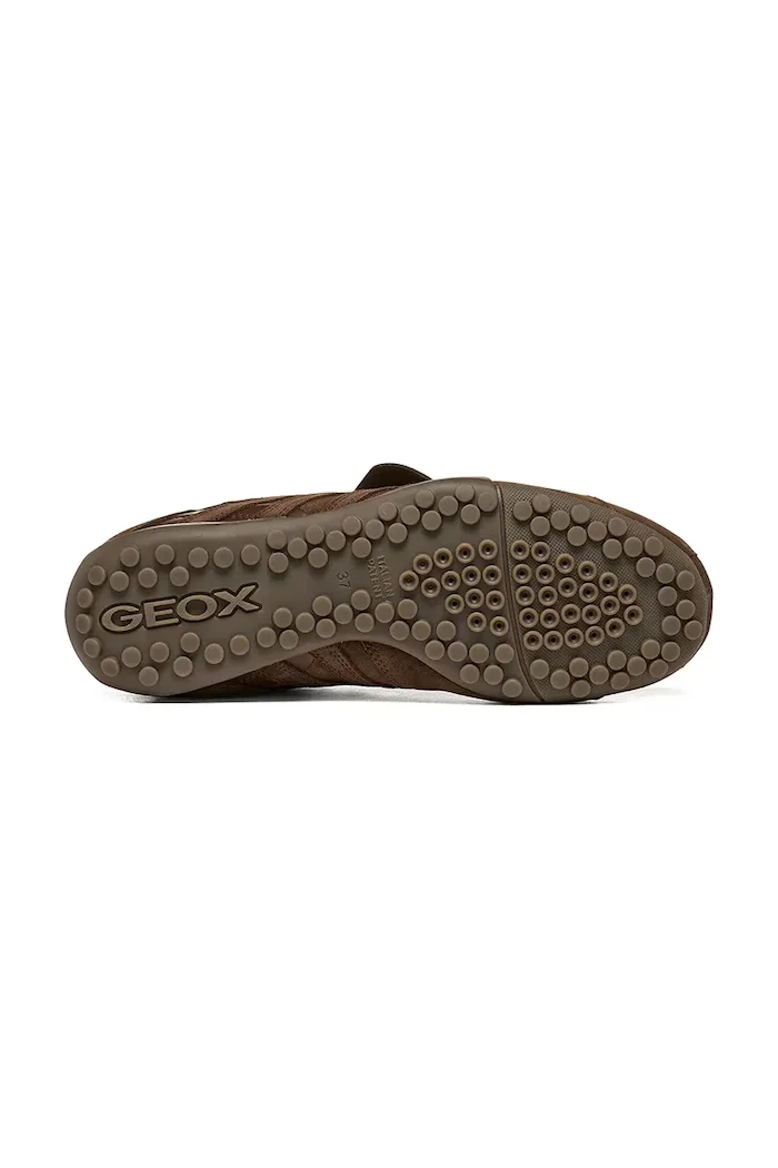 Geox D SNAKE маратонки дамски от велур кафяви D680UA022BCC6006