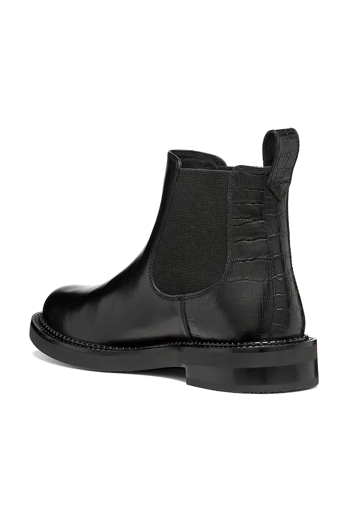 Geox дамски от кожа D SERILDA черна D66WYA04340C9999