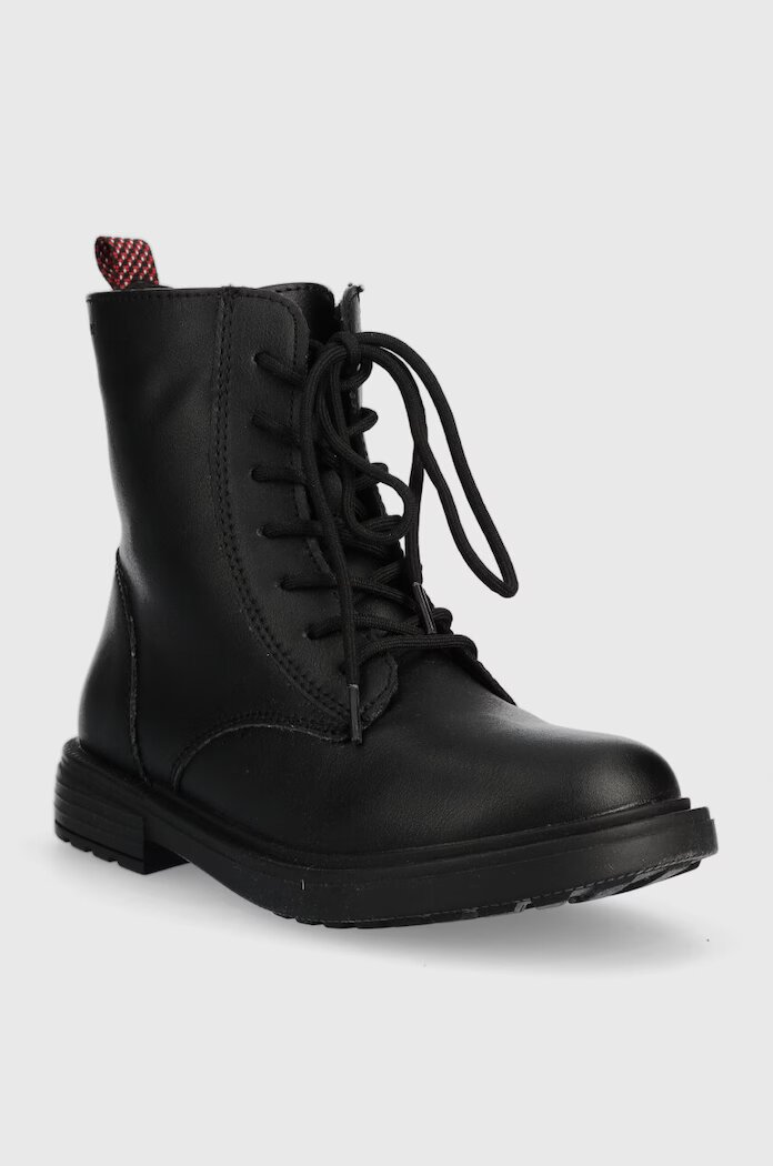 Geox Детски кубинки в черно