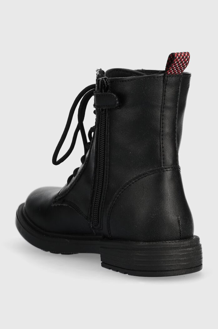 Geox Детски кубинки в черно