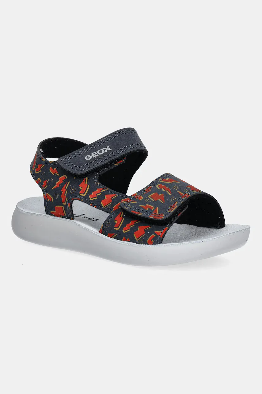 Geox Детски сандали от кожа SANDAL LIGHTFLOPPY