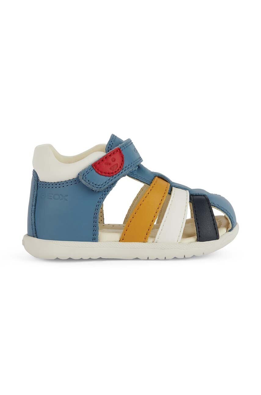 Geox Детски сандали от кожа SANDAL MACCHIA