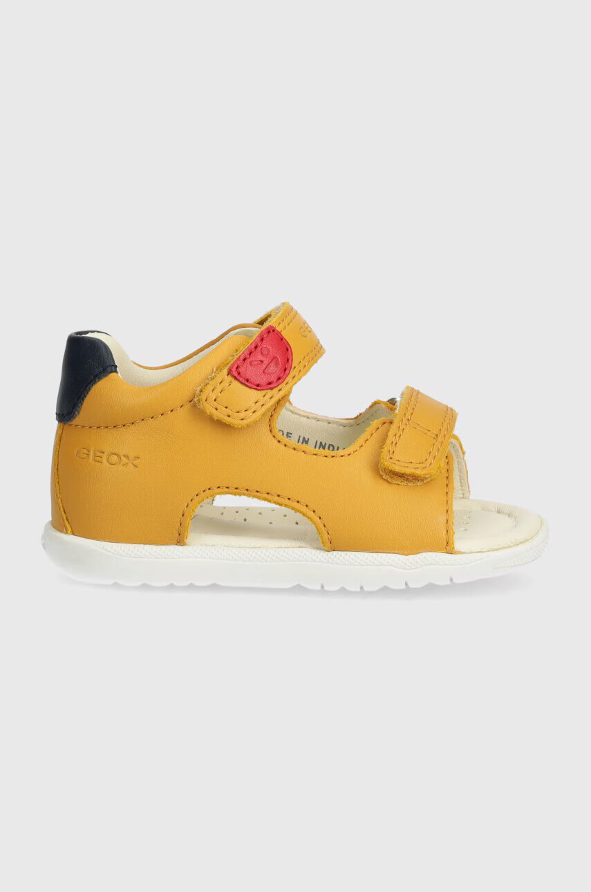 Geox Детски сандали от кожа SANDAL MACCHIA