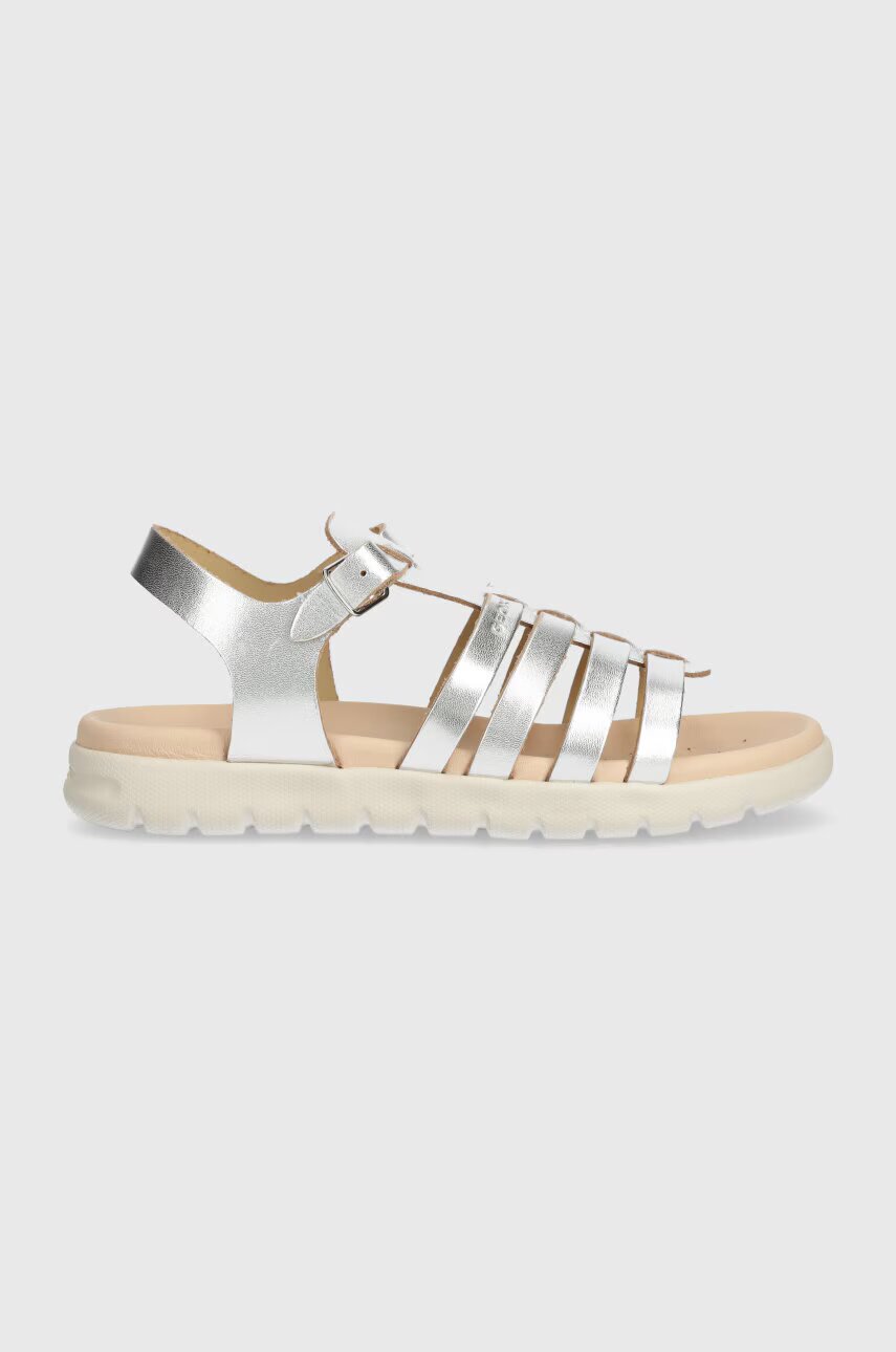 Geox Детски сандали от кожа SANDAL SOLEIMA
