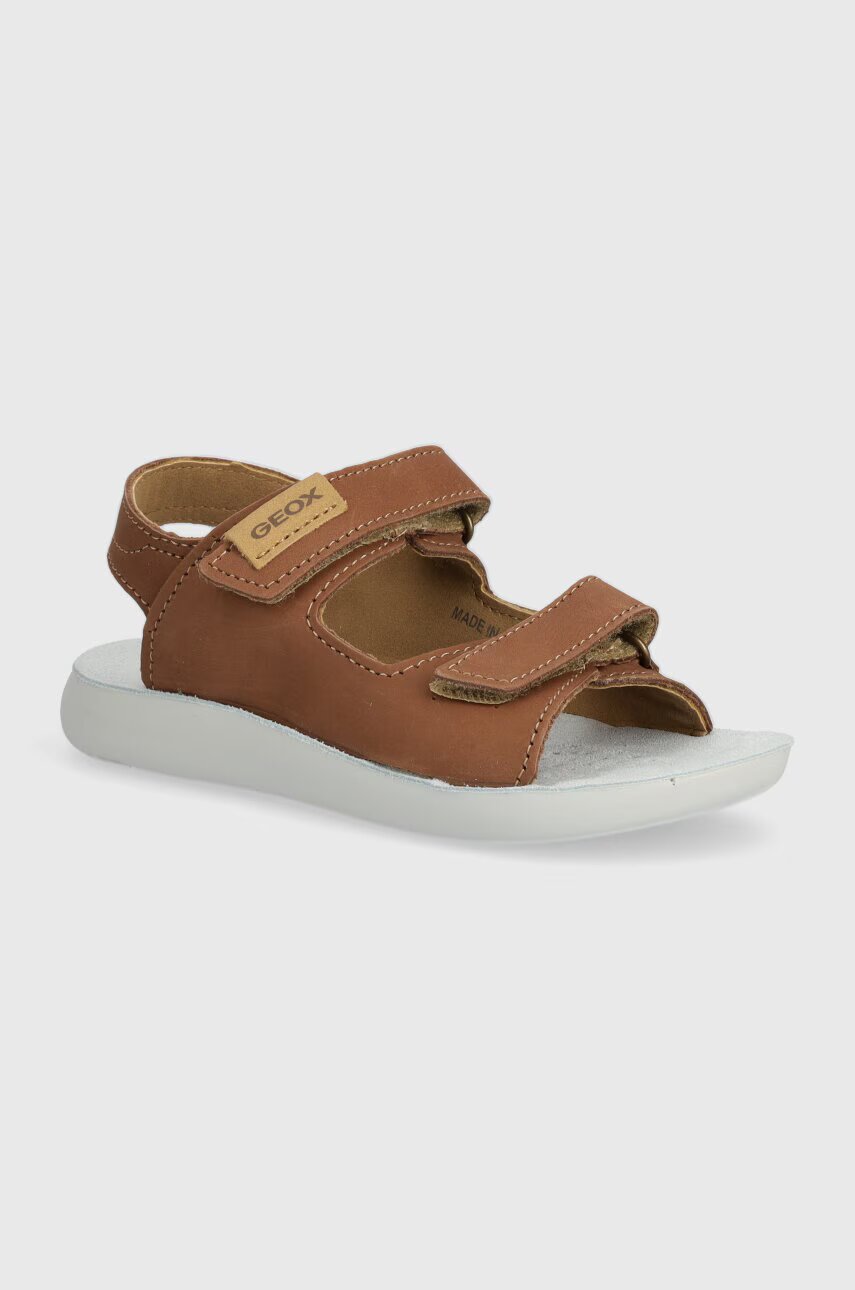 Geox Детски сандали от набук SANDAL LIGHTFLOPPY