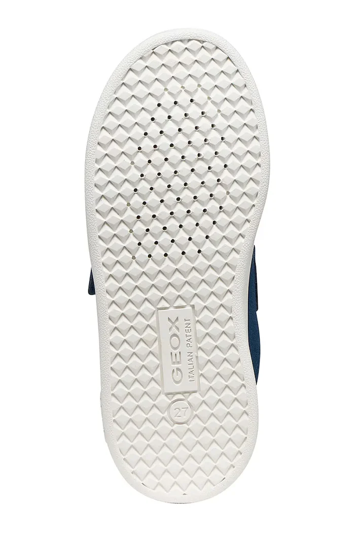 Geox Детски велурени маратонки ECLYPER в тъмносиньо J65LSC.022BC