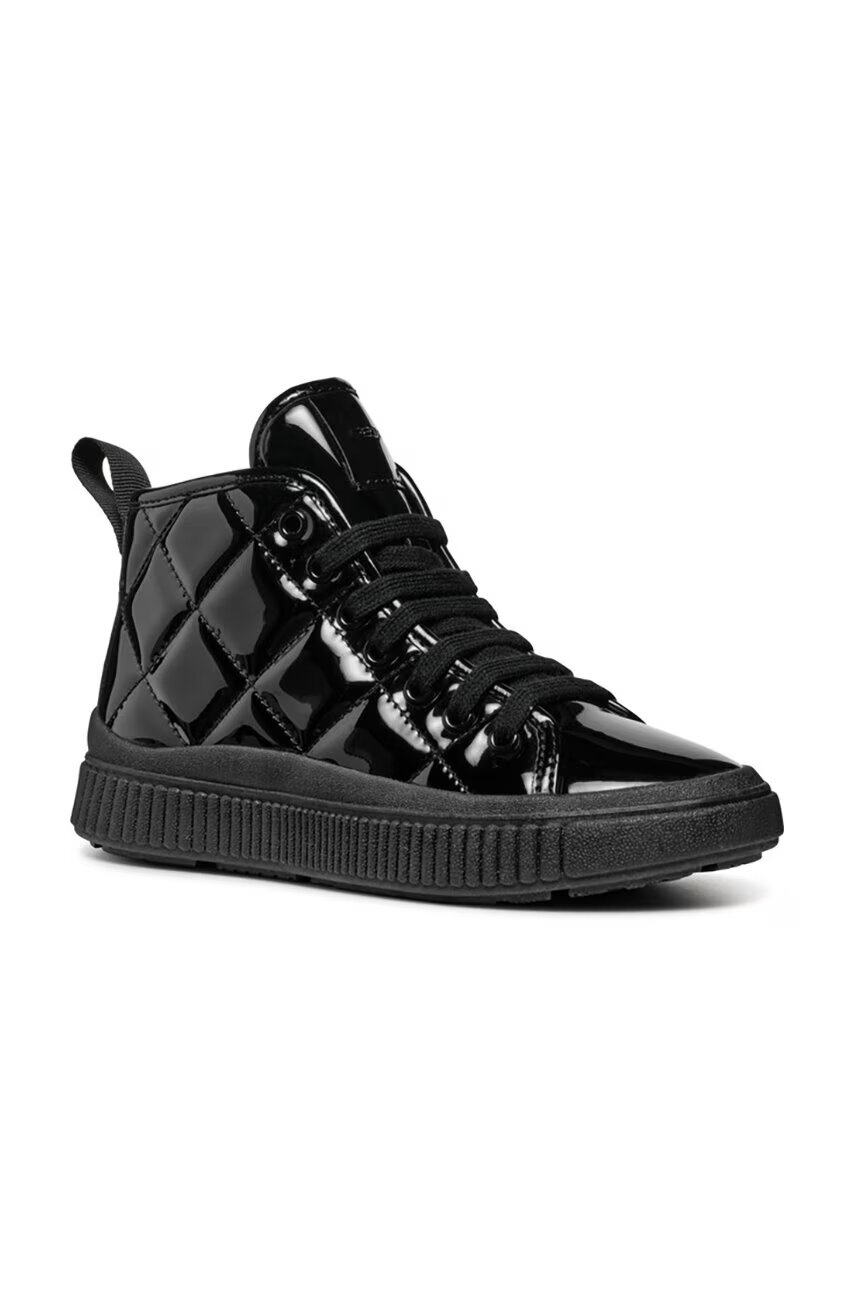 Geox Детски високи кецове LAQUINNY