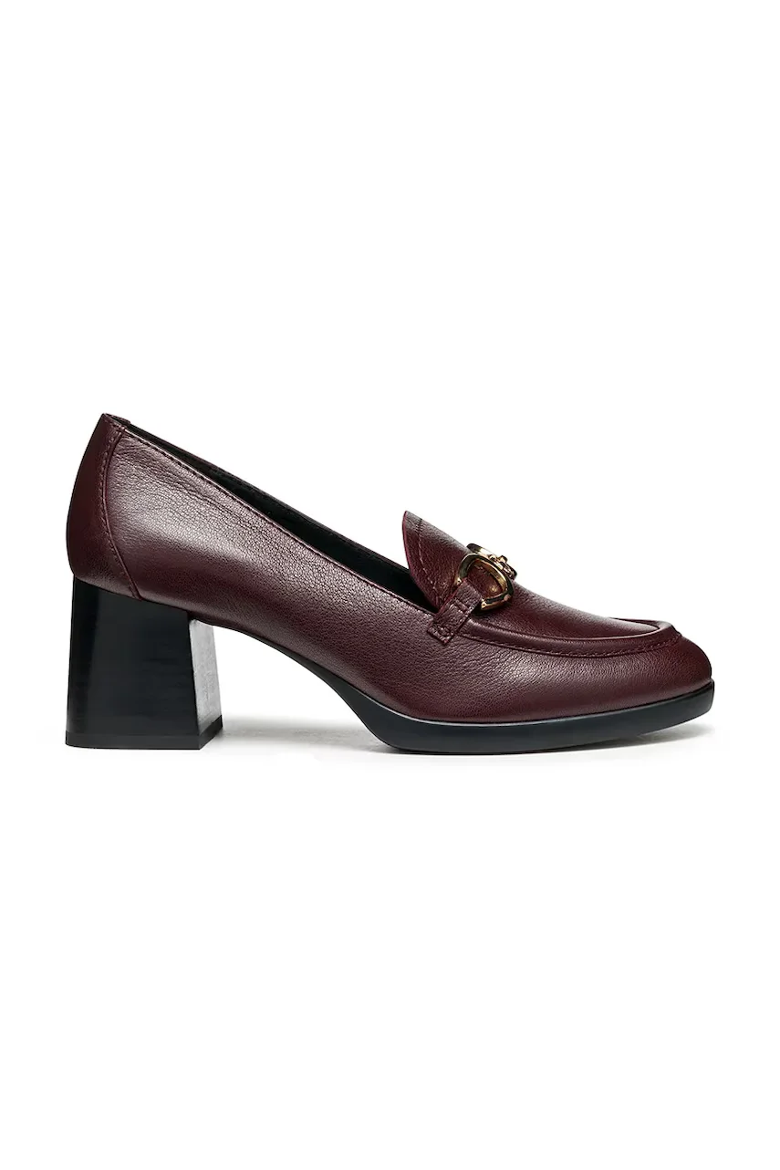 Geox Кожени обувки с дебел ток D WALK PLEASURE 55
