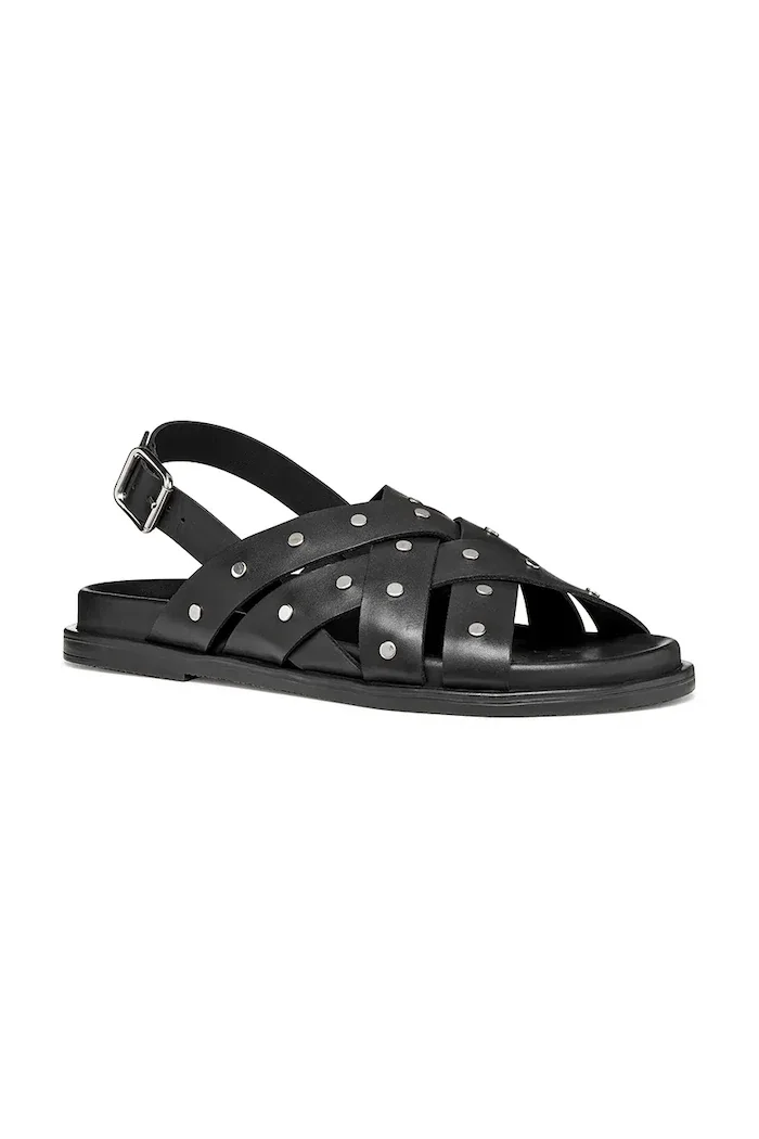 Geox Кожени сандали D ADELASH в черно D65YWC00043C9999
