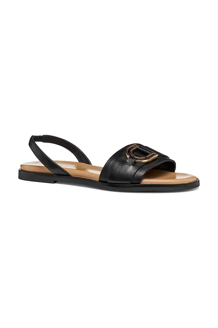 Geox Кожени сандали D NAILEEN в черно D65SDB00043C9999