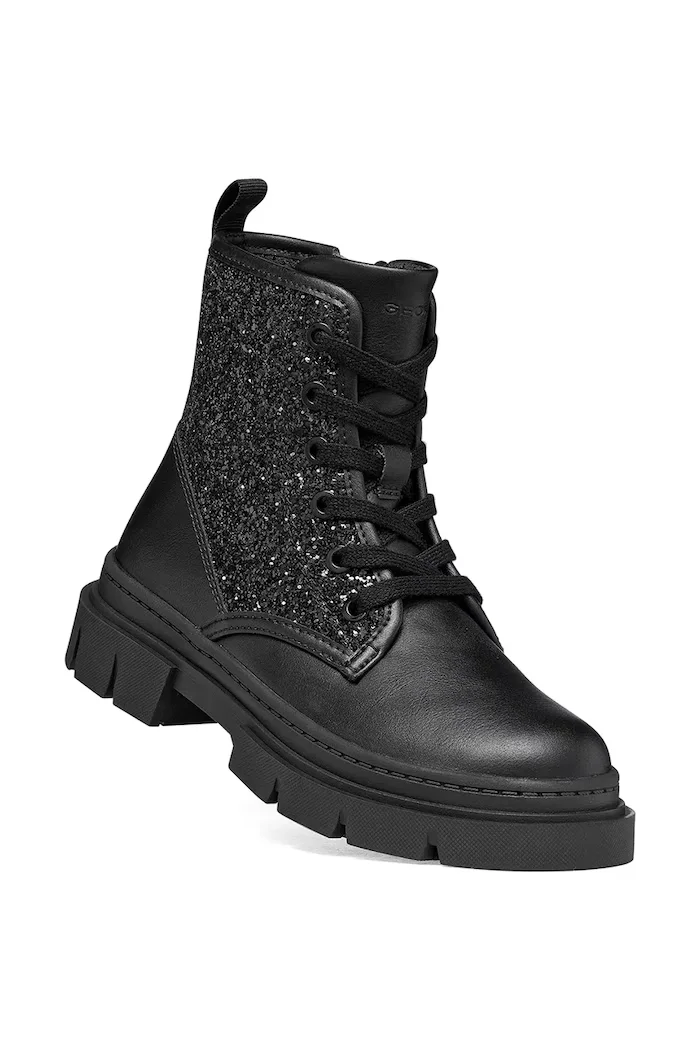 Geox кубинки за деца KARSYN черни J660KE.0BCEW