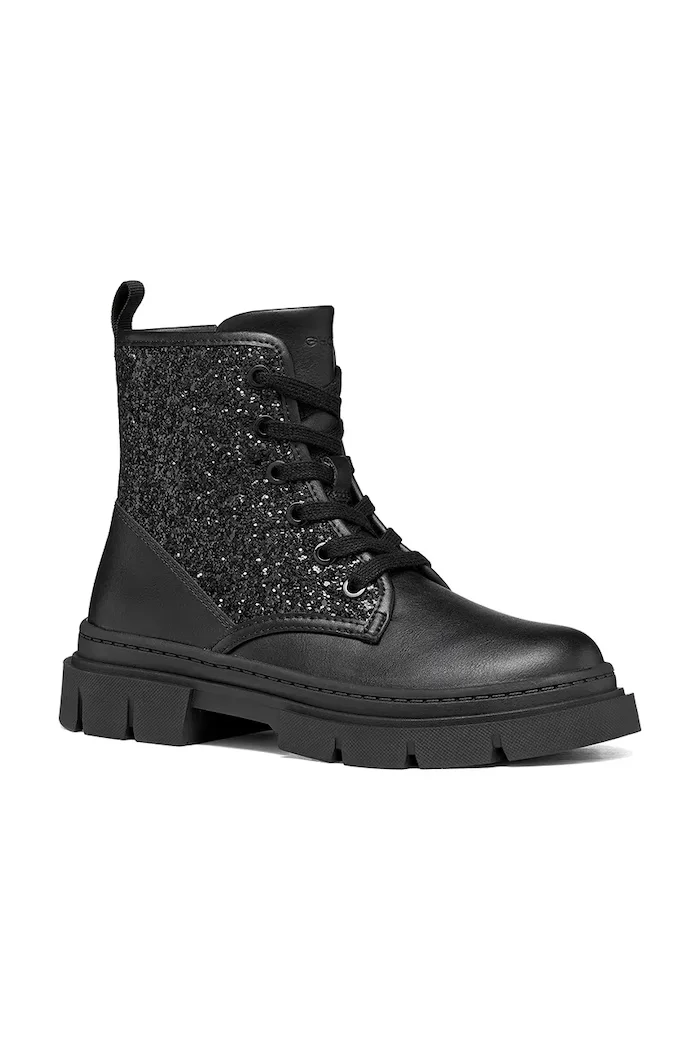 Geox кубинки за деца KARSYN черни J660KE.0BCEW